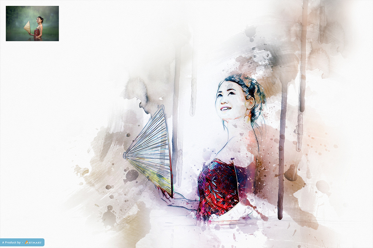 Aquarellexign Mixed Art, an Action Add-On by A R T M A R T (Photo 4 of 7)