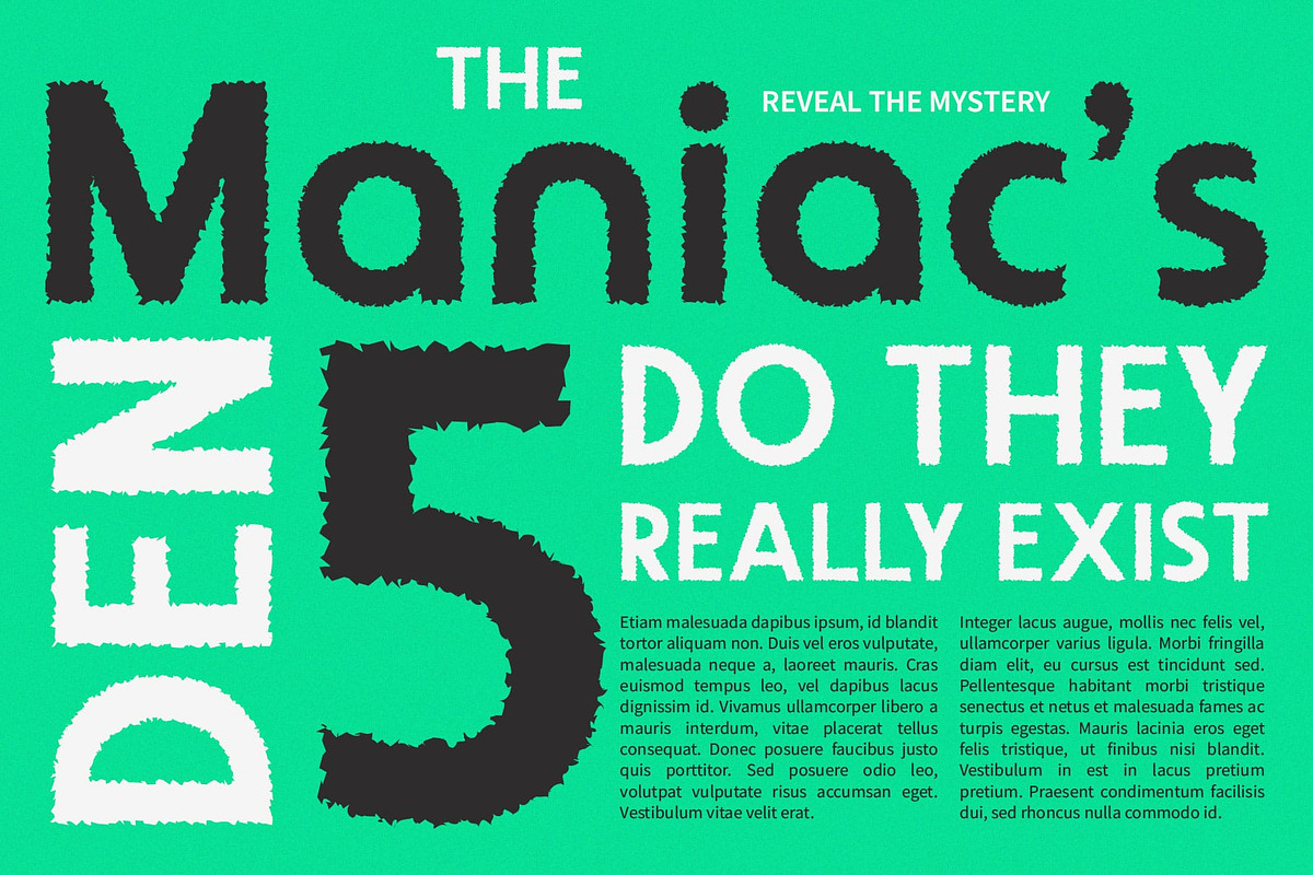 Gerline Rough, a Sans Serif Font by Craft Supply Co. (Photo 2 of 8)