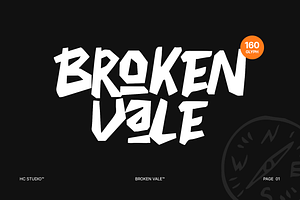 Broken Vale - Display Typeface