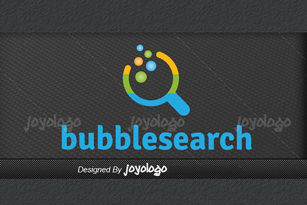 App Pixel Circles Bubble Search Logo, a Branding & Logo Template by joyologo (Photo 3 of 3)