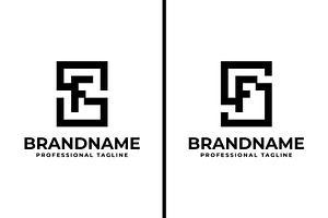 Letters SF Monogram Logo