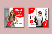 Chic Trends Fashion Social Media, a Social Media Template by MightyDesign (Thumbnail 4 of 8)