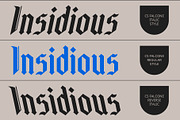 CS Falcone – Gothic Font, a Blackletter Font by Craft Supply Co. (Thumbnail 4 of 8)