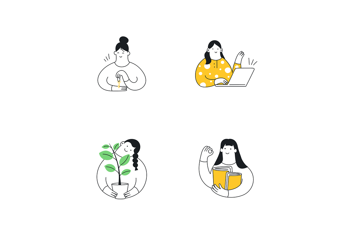 Sisi: 44 Minimal Illustrations, an Illustration by BadBrother (Photo 11 of 19)
