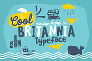 Cool Britannia - Typeface, a Font by Ian Barnard (Thumbnail 1 of 9)