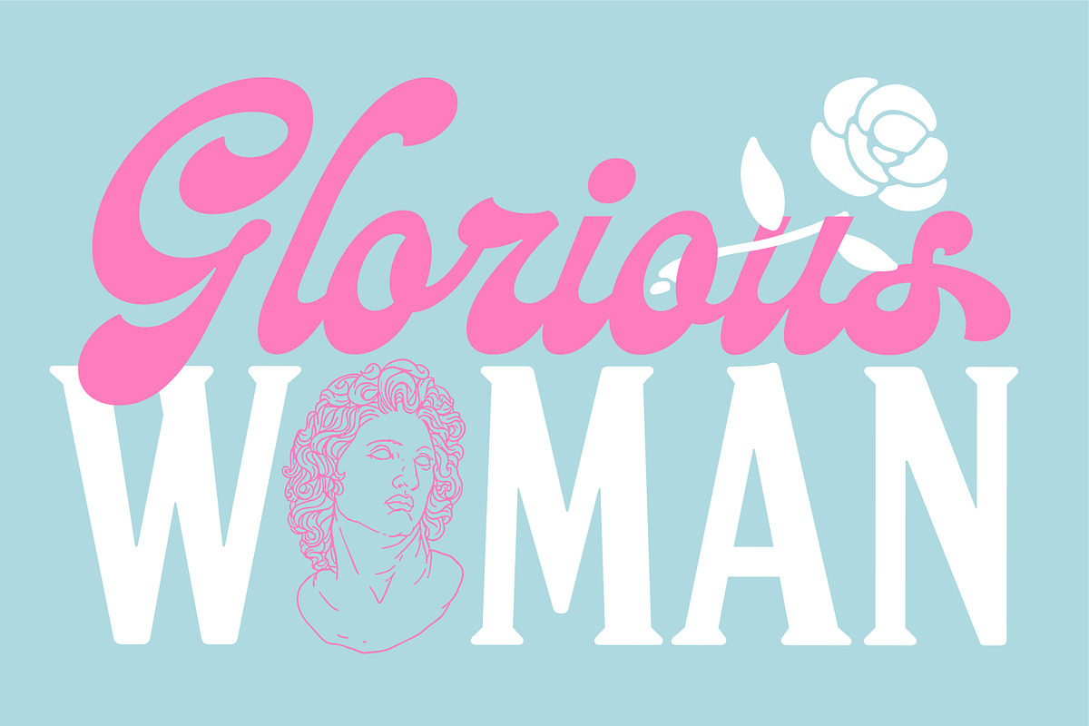 Fleurencia - 70's Adorable Script, a Script Font by Roams Type (Photo 6 of 12)