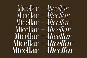 MELODIES ROMANTIC Elegant Serif