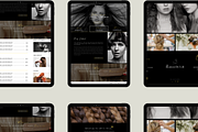 Beauty Website, Hair Website, a Websites & App Template by Prodesign (Thumbnail 5 of 5)