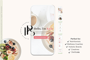 Nutrition Coach Website Template, a HTML Template by Pastel Pixels Studio (Thumbnail 3 of 4)