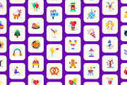 Animated Joyful Holiday Icon Set, an Emoji Icon by Prosymbols (Thumbnail 4 of 5)