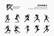 Zumba Icon Vector, an Icon by Akatype Studio (Thumbnail 1 of 3)