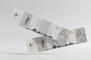 A4 Size Six Fold Brochure Mockup, a Print Template by pmvch (Thumbnail 15 of 20)