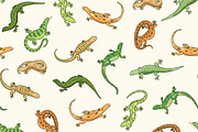 9  Lizards, an Animal Illustration by GooseFrol (Thumbnail 3 of 6)