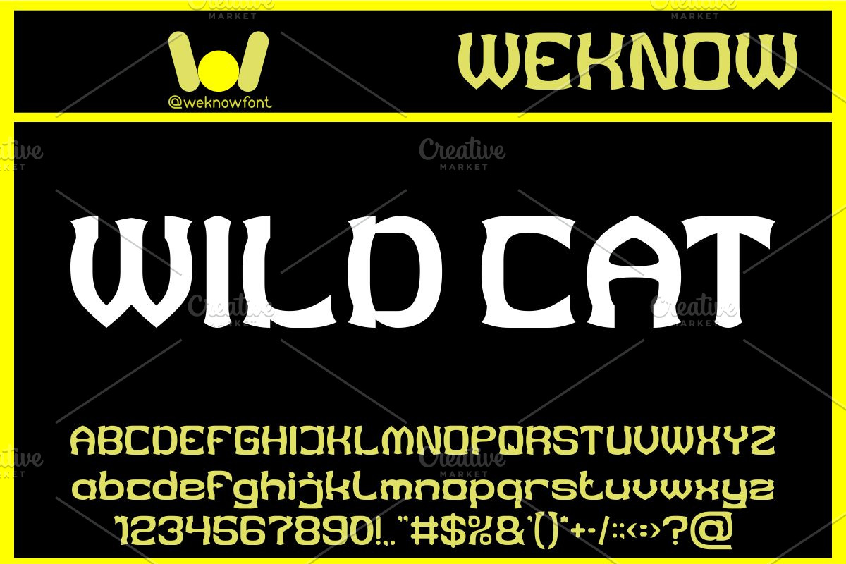 Red Monster font, a Font by weknow (Photo 5 of 8)