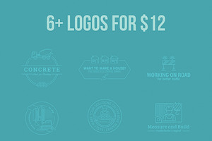6+ logos for $12