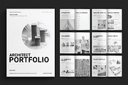 Architecture Portfolio Template, a Brochure Template by E-Type (Thumbnail 1 of 8)