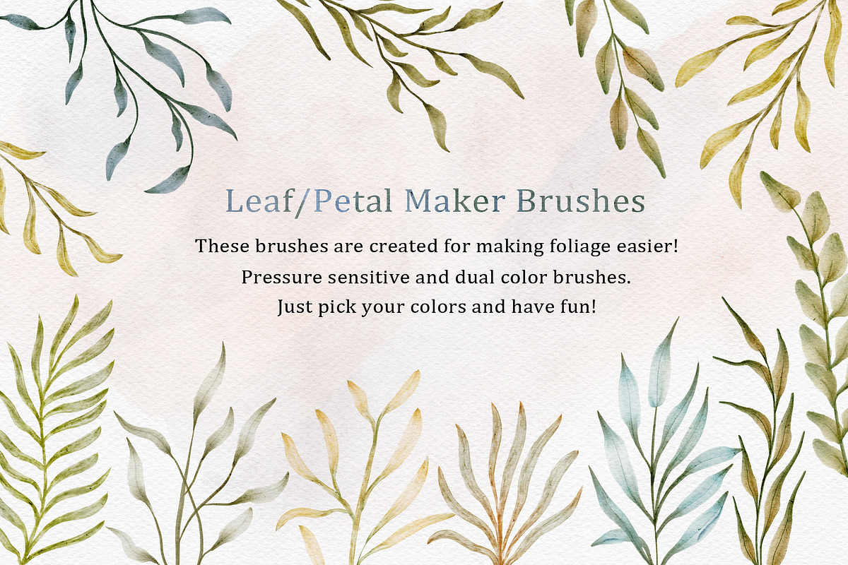 Procreate Watercolor Brushes Kit, a Brush Add-On by Kaya Fonts (Photo 8 of 15)