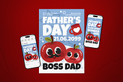 Father's Day Event Flyer Set, a Flyer Template by The Good Store (Thumbnail 1 of 2)