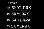 Skylark Font, a Script Font by MRI STUDIO (Thumbnail 2 of 4)