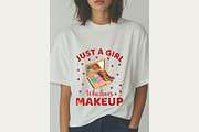 Just A Girl Who Loves Makeup, a Design Template by HubbaDigitals (Thumbnail 3 of 5)