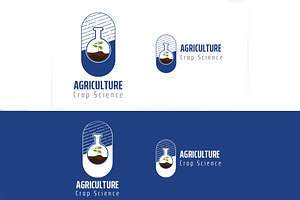 Agriculture Crop Science Logo, a Branding & Logo Template by Zans Graphic