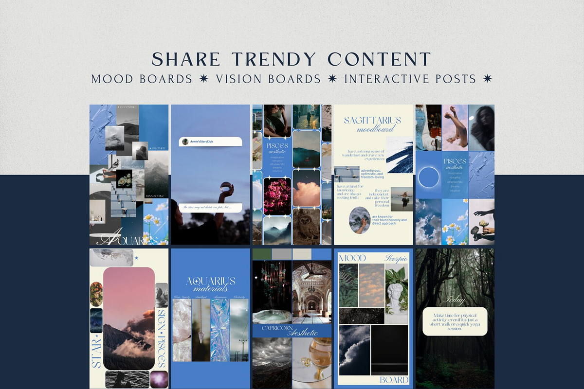 Astrology Instagram Mystic Bundle, a Social Media Template by Story Native (Photo 8 of 10)