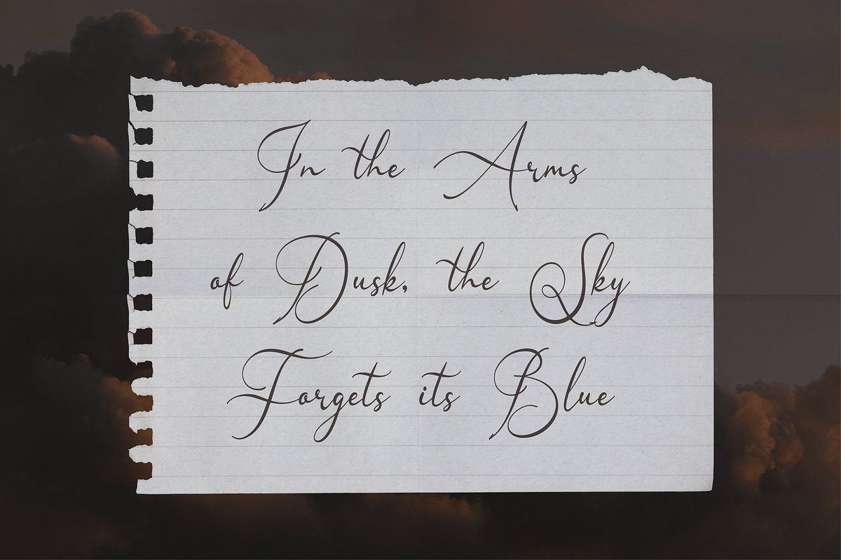 Gladyamor | Modern Calligraphy, a Script Font by Denustudios (Photo 6 of 12)
