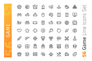 Game Line Icons Set, an Icon by Voysla's Shop (Thumbnail 2 of 4)