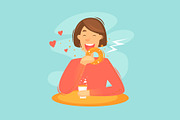 People eat., a Food Illustration by Podis (Thumbnail 4 of 9)