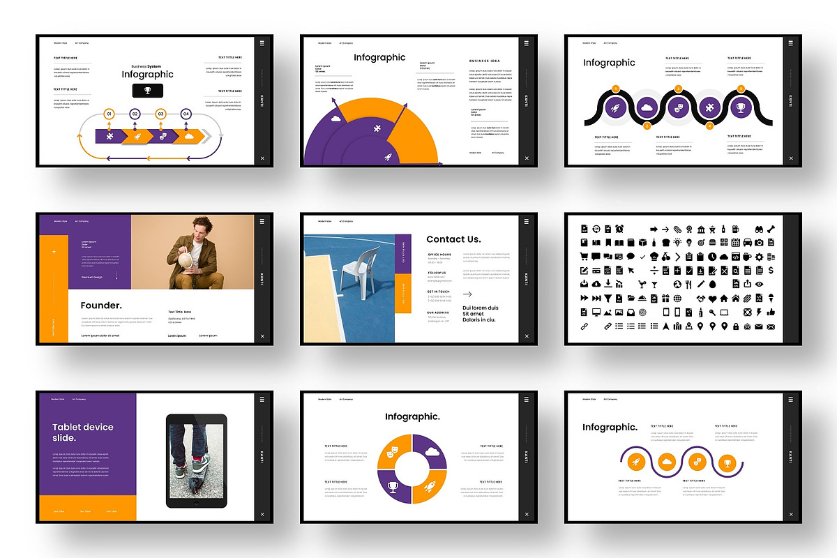 Kanti - Business Google Slide, a Presentation Template by Dens Creative Studio (Photo 5 of 6)