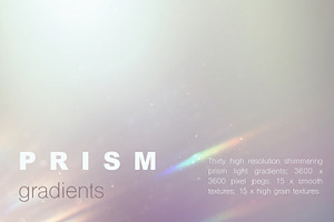 Prism Iridescent Gradient Background