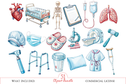 Vintage Healthcare Worker, an Illustration by MockupWizard (Thumbnail 4 of 6)