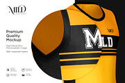 Tank top Jersey Set Mockup, a Hoody Mockup by Mildstudio (Thumbnail 4 of 7)