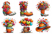 Western Valentine Clipart, an Illustration by Daily.Designs (Thumbnail 7 of 7)