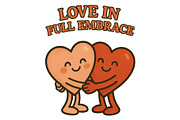 Personalize Love in Full Embrace, a Background Graphic by LaseredNinja (Thumbnail 1 of 7)
