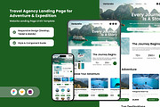 VentureGo - Ultimate Travel Landing, a Landing Page Template by twinstd (Thumbnail 1 of 5)