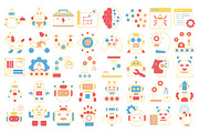 Robotic System Vector Icons Pack, a Solid Icon by Vector Portal (Thumbnail 2 of 5)