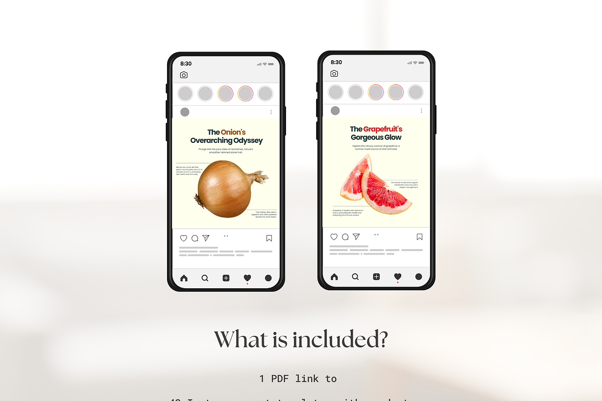 Food Benefit Infographics I Canva, a Social Media Template by The Social Stuff (Photo 7 of 15)