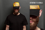 Baseball Hat Mock Up PACK 18, a Hat Mockup by Arfis (Thumbnail 14 of 18)