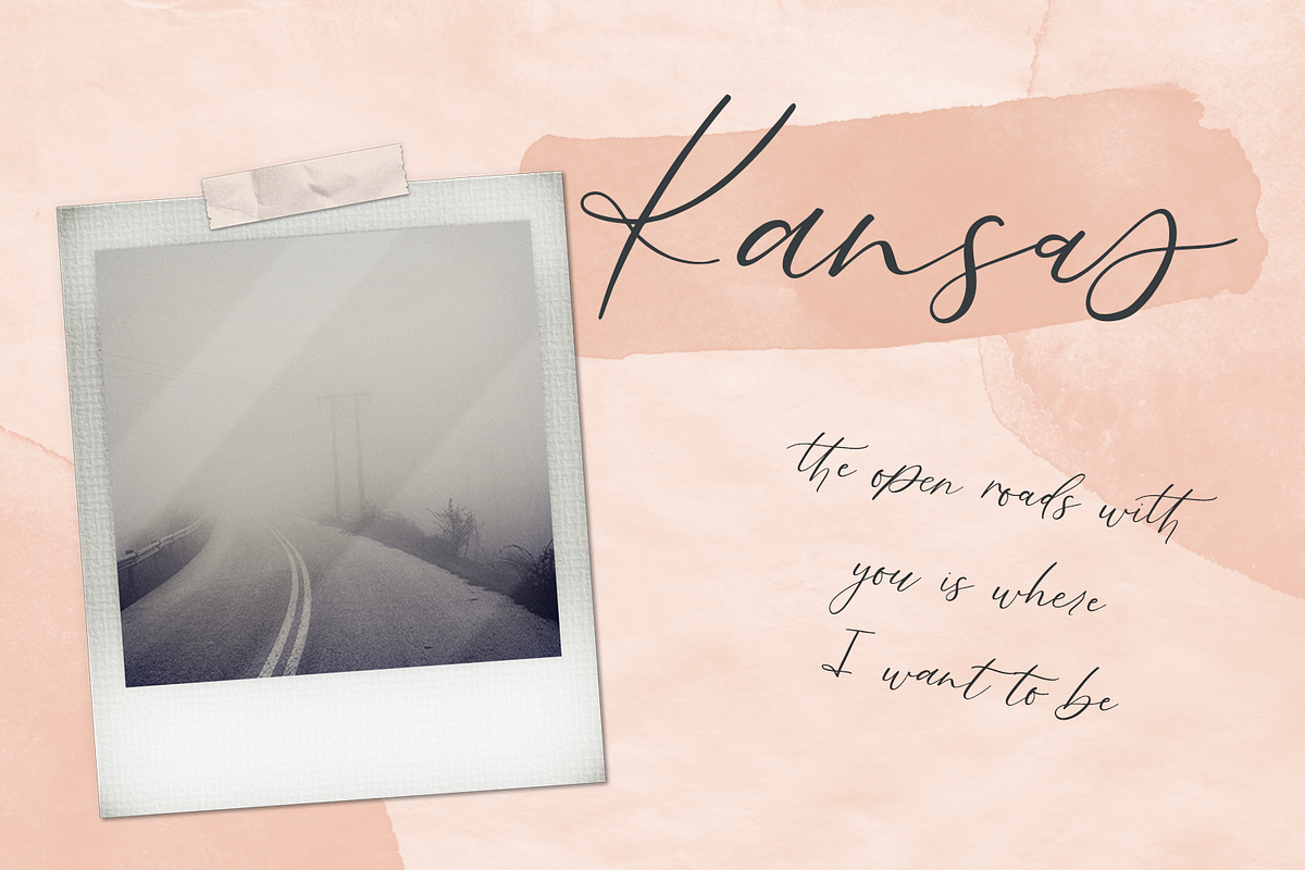Fall Ember Calligraphy Font preview 3