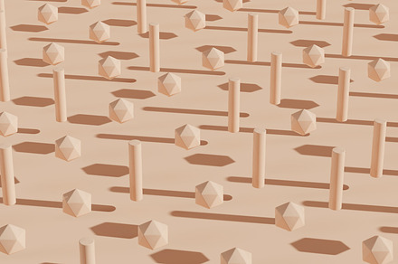 Abstract 3d render background