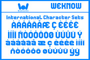 Normal Life font, a Sans Serif Font by weknow (Thumbnail 9 of 9)