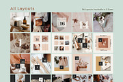 Instagram Calendar Post Templates, a Social Media Template by Keikoya (Thumbnail 11 of 13)