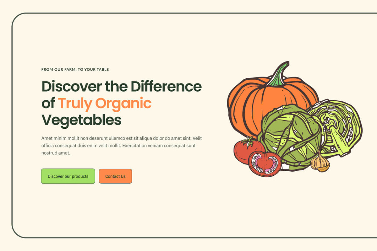 FreshField // Food Business Template, a Landing Page Template by EGO Creative Innovations (Photo 6 of 6)