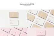 Business Card Logo Template Bundle, a Product Mockup by FoundImages (Thumbnail 8 of 163)