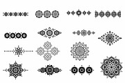 Mandala Inspired Frames and Dividers, an Object Graphic by Pattern Whimsy (Thumbnail 4 of 5)
