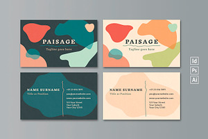 PAISAGE Business Card Template