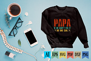 Funny Papa T shirt Design, a Graphic by Vector Portal (Thumbnail 4 of 5)