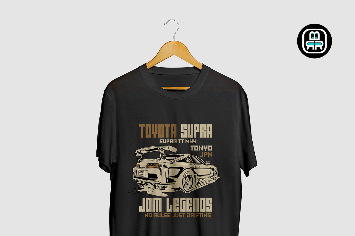 t-shirt design jdm car, a Pattern Graphic by borera studio (Photo 2 of 4)