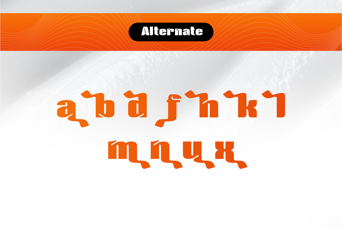 Gabtory - Sans Serif Display Font, a Sans Serif Font by Rishsketch (Photo 14 of 16)
